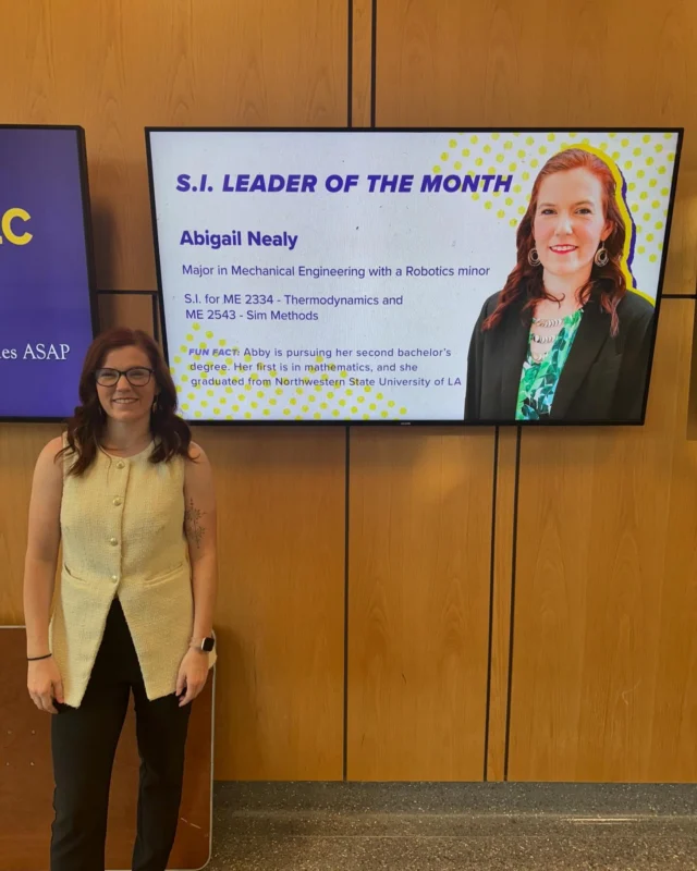 So grateful to have been an SI for the last 2 years in one of the most challenging courses in the @lsuengineering ! This degree has tested me in ways I've never expected, but it's been great to give back in this way. My very first set of SI students are set to graduate with me this year🥹 Mentoring, tutoring, and just learning about all of their lives has been such a joy!